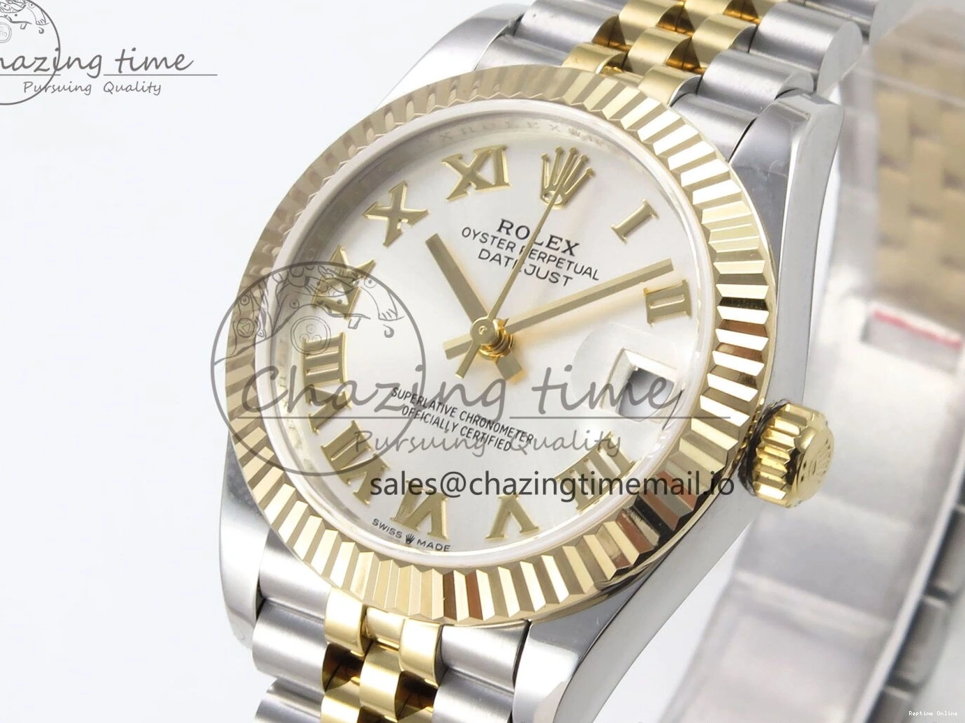 0226 Upgraded DateJust 31 278273 SS YG GMF 1:1 Best Edition 904L Steel Silver Roman Dial on Jubilee Bracelet A 1155